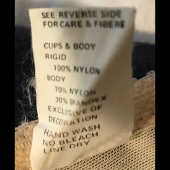 Deadstock Vintage Plunge Support Bra - Picture 5 of 5